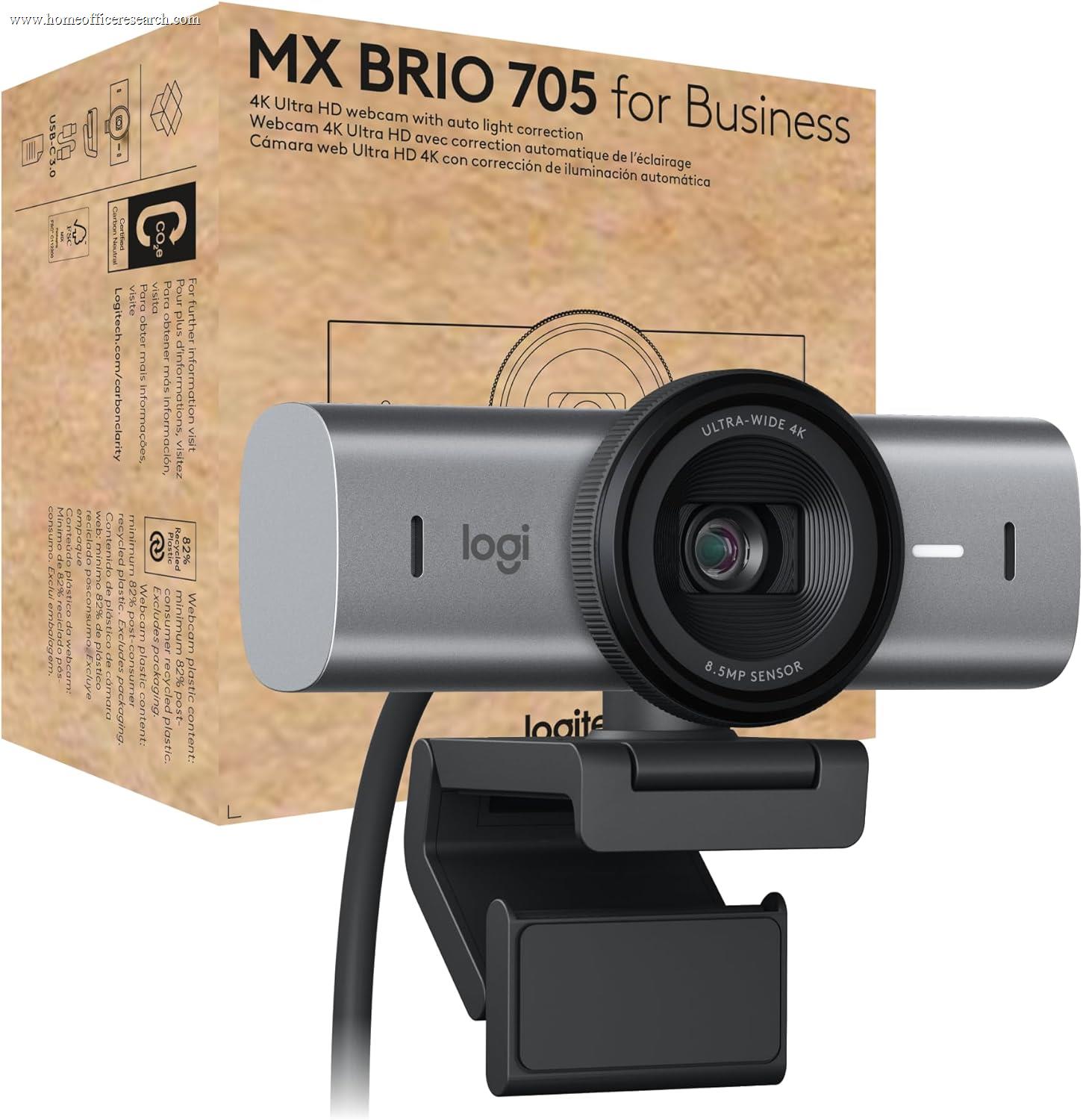 Logitech MX Brio 705 — top-rated webcam